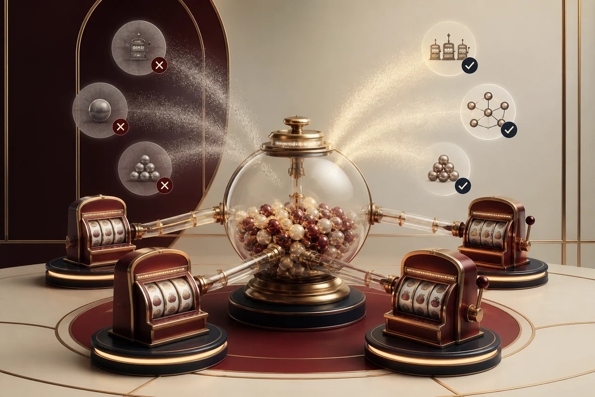 Slot makinelerinin ortak jackpot havuzuna bağlanması